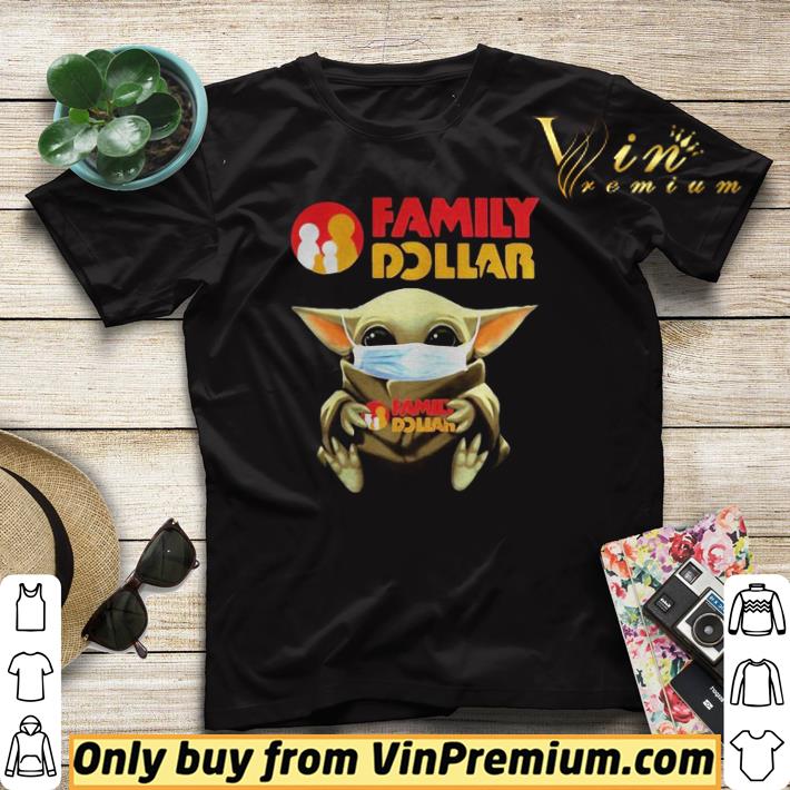 Mask Baby Yoda Hugging Family Dollar shirt sweater 4 - Mask Baby Yoda Hugging Family Dollar shirt sweater