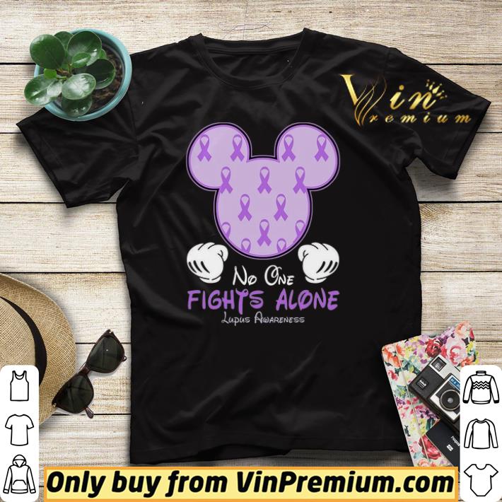 Mickey Mouse No One Fights Alone Lupus Awareness shirt sweater Mickey Mouse No One Fights Alone Lupus Awareness shirt sweater 4 - Mickey Mouse No One Fights Alone Lupus Awareness shirt sweater