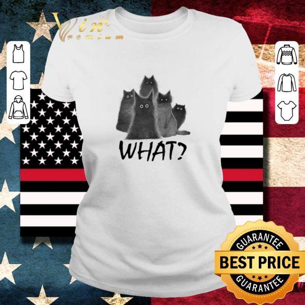 Nice Black Cats What Lover Cat shirt