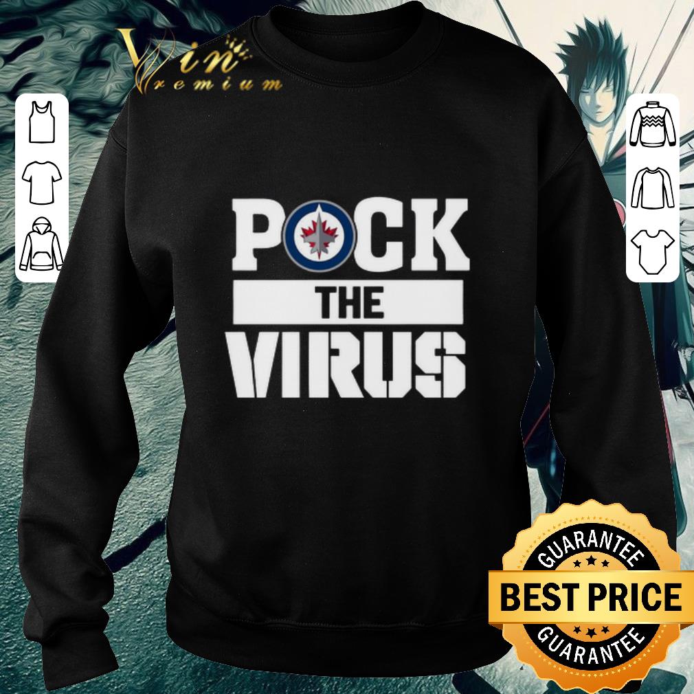 Nice Winnipeg Jets Puck the virus Covid-19 shirt Nice Winnipeg Jets Puck the virus Covid 19 shirt 4 - Nice Winnipeg Jets Puck the virus Covid-19 shirt