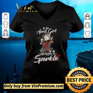 Official Betty Boop As An April Girl I Was Born To Sparkle shirt sweater 1