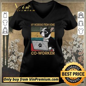 Official Boston Terrier My Working From Home Co Worker Vintage shirt sweater