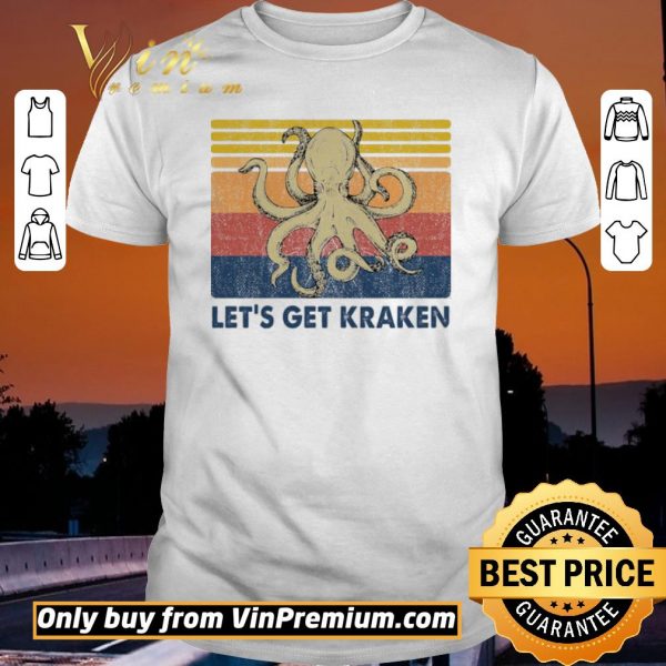 Official Octopus Let’s Get Kraken Vintage shirt sweater