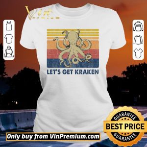 Official Octopus Let's Get Kraken Vintage shirt sweater 1