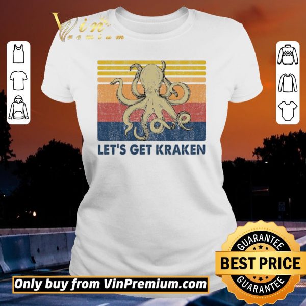 Official Octopus Let’s Get Kraken Vintage shirt sweater