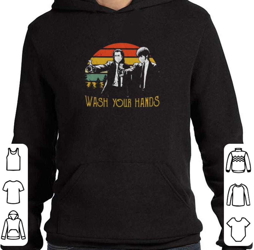 Official Pulp Fiction wash your hands vintage Coronavirus shirt 4 - Official Pulp Fiction wash your hands vintage Coronavirus shirt