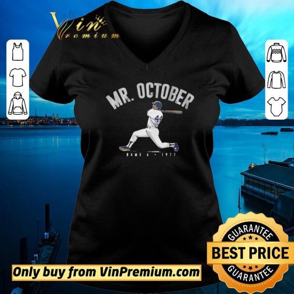 Official Reggie Jackson Mr October New York shirt sweater