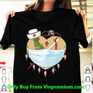 Oklahoma Protect Nurse Stethoscope Heart Covid-19 Shirt
