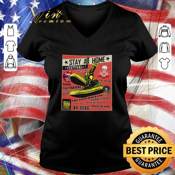 Premium Stay at home festival Wu-Han Clan the coughspring Covid-19 shirt