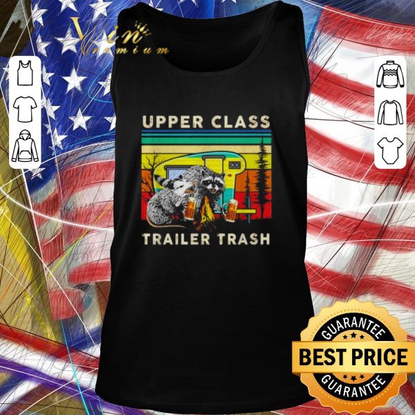 Premium Vintage Raccoons and Opossums Upper class trailer trash shirt
