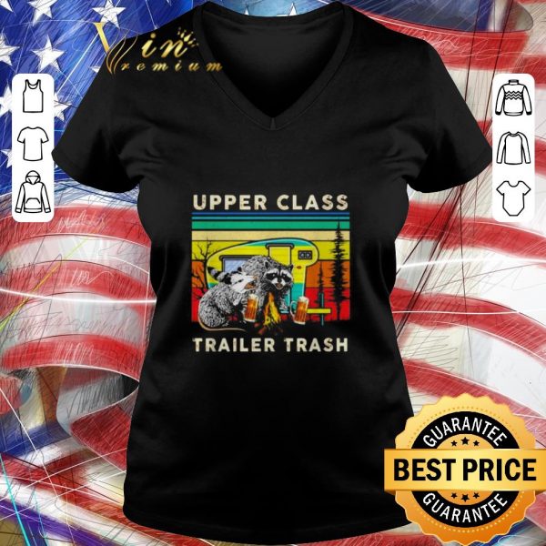 Premium Vintage Raccoons and Opossums Upper class trailer trash shirt