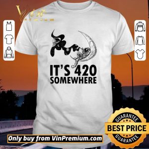 Pretty Astronaut Moon It’s 420 Somewhere shirt sweater