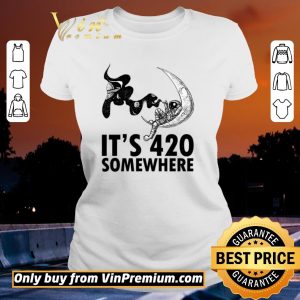 Pretty Astronaut Moon It’s 420 Somewhere shirt sweater