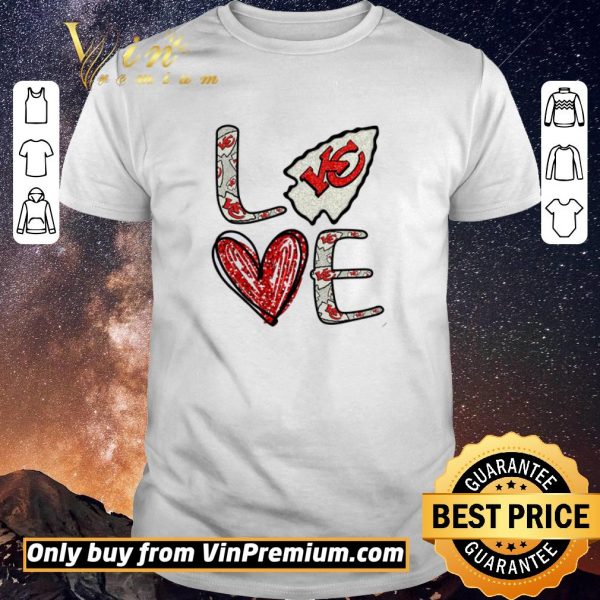 Pretty Love Kansas City Chiefs Logo shirt sweater