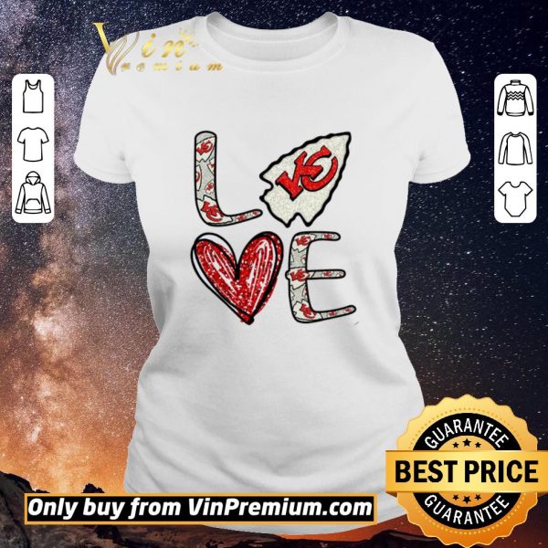 Pretty Love Kansas City Chiefs Logo shirt sweater