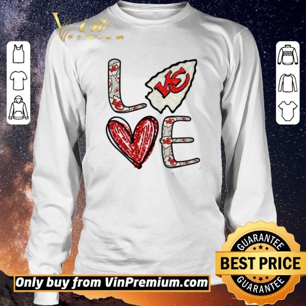 Pretty Love Kansas City Chiefs Logo shirt sweater
