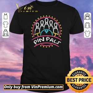 Pretty Pin Pals, SIMPSONS bowling team, distressed shirt sweater