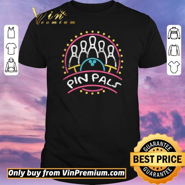 Pretty Pin Pals, SIMPSONS bowling team, distressed shirt sweater