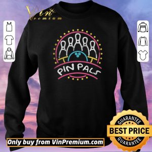 Pretty Pin Pals, SIMPSONS bowling team, distressed shirt sweater 2
