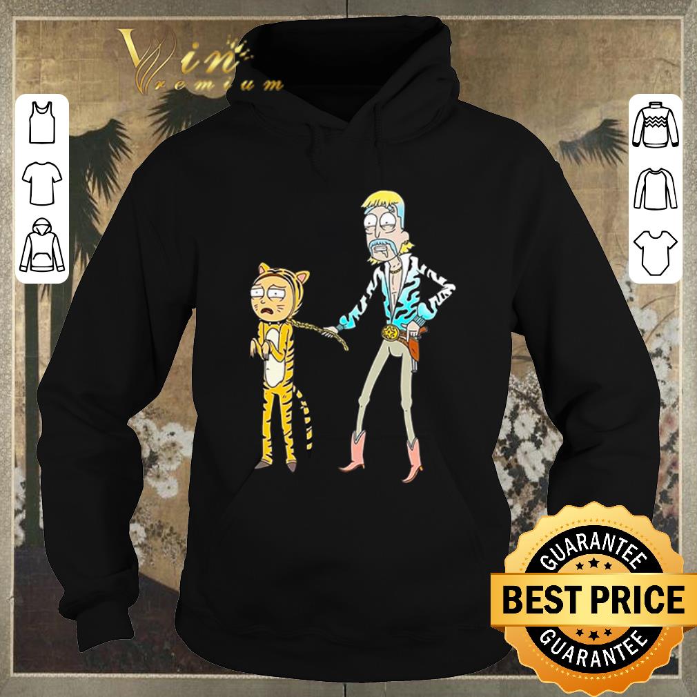 Pretty Rick and Morty Tiger King shirt sweater 4 - Pretty Rick and Morty Tiger King shirt sweater