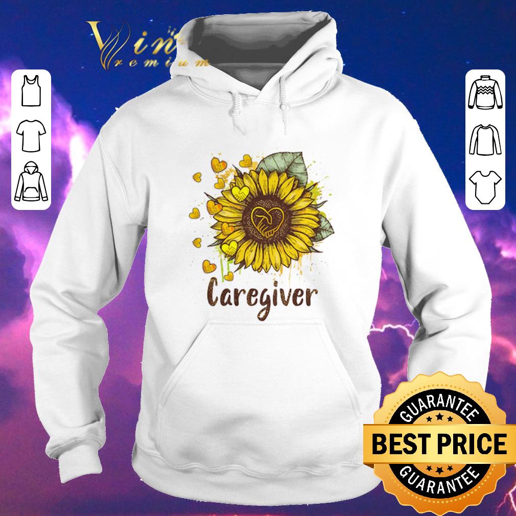Pretty Sunflower Caregiver Logo shirt sweater 4 - Pretty Sunflower Caregiver Logo shirt sweater