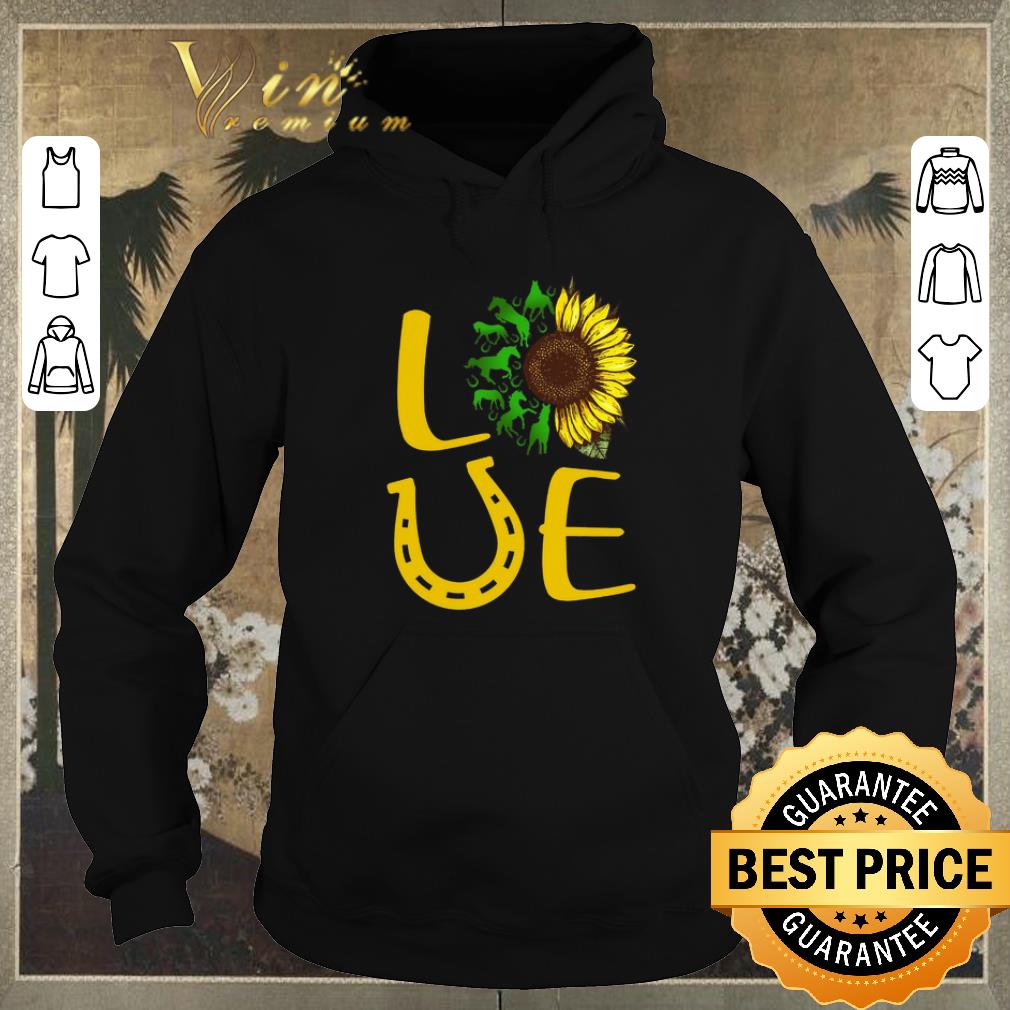 Pretty Sunflowers Horse Love shirt sweater Pretty Sunflowers Horse Love shirt sweater 4 - Pretty Sunflowers Horse Love shirt sweater