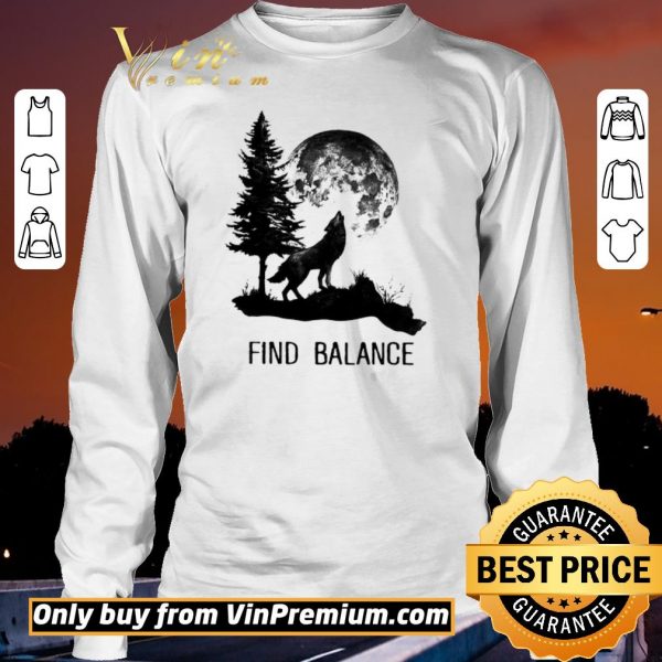 Pretty Wolves Moon Find Balance shirt sweater