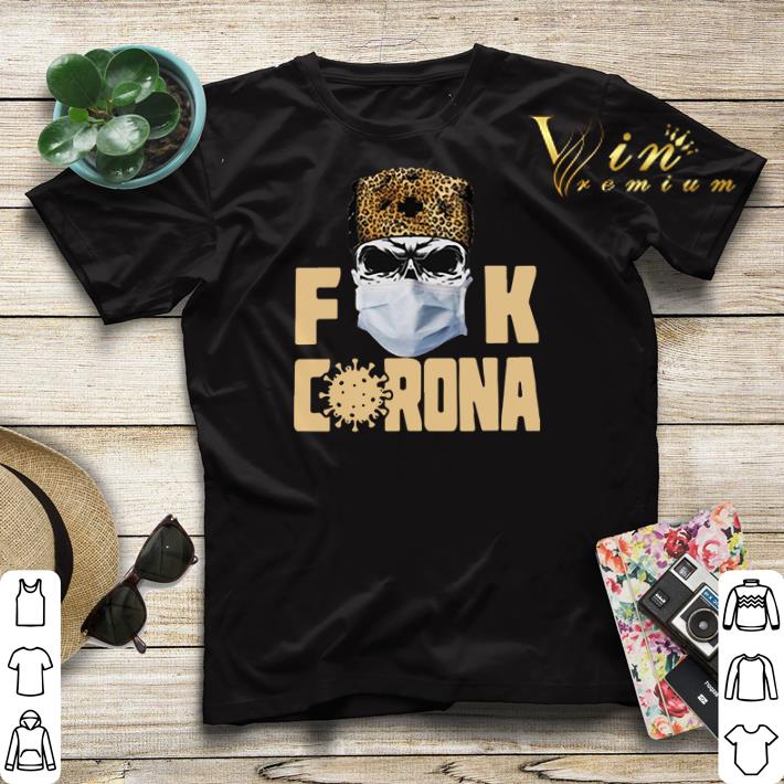 Skull leopard fuck corona shirt sweater 4 - Skull leopard fuck corona shirt sweater