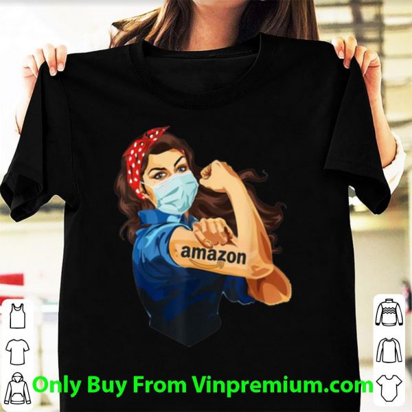 Strong Woman Mask Tattoo Amazon Shirt