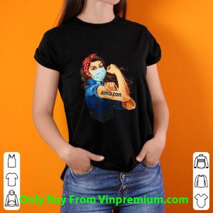 Strong Woman Mask Tattoo Amazon Shirt 2