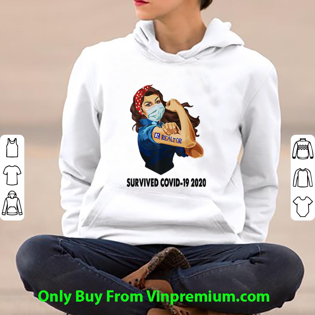 Strong Woman Tattoos Realtor Survived Covid 19 2020 Shirt 4 - Strong Woman Tattoos Realtor Survived Covid-19 2020 Shirt