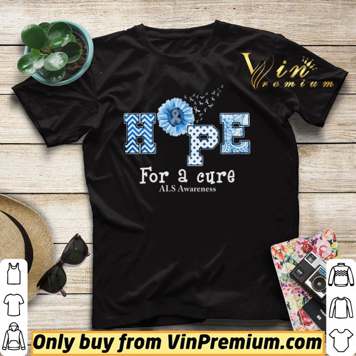 Sunflower Hope For A Cure ALS Awareness shirt sweater 4 - Sunflower Hope For A Cure ALS Awareness shirt sweater