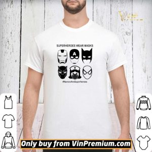 Superheroes wear masks nurses are superheroes shirt sweater 2