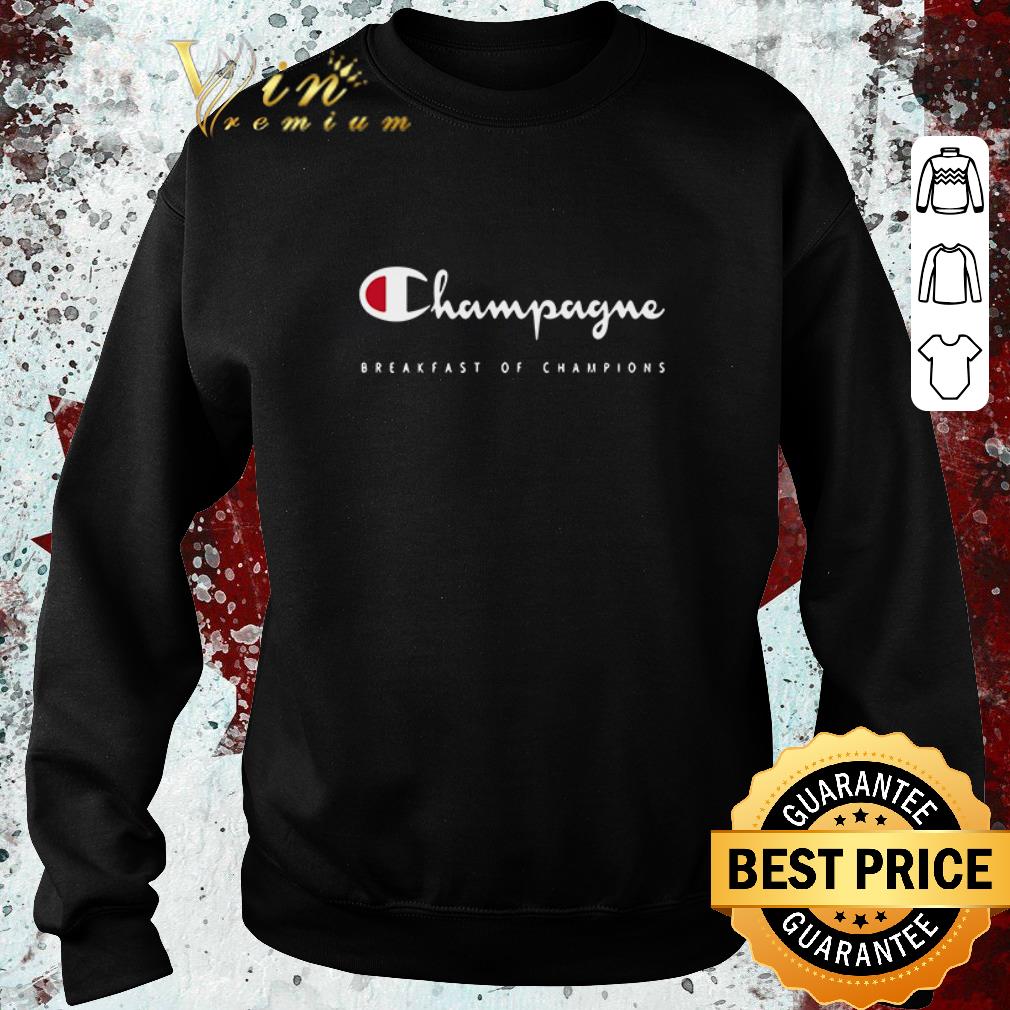 Top Champagne Breakfast Of Champions Logo shirt Top Champagne Breakfast Of Champions Logo shirt 4 - Top Champagne Breakfast Of Champions Logo shirt