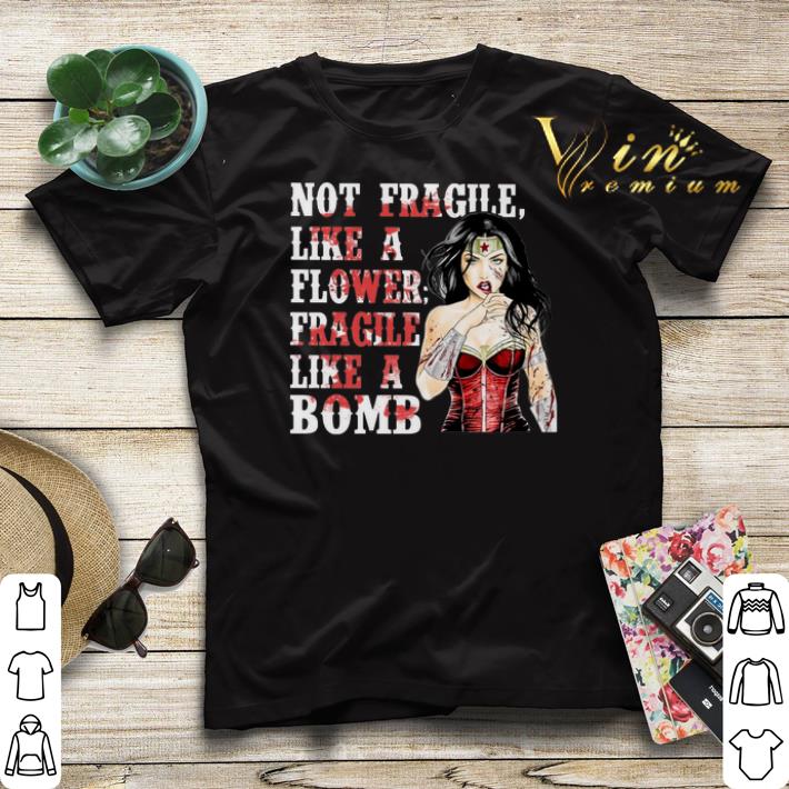 Wonder Woman Not Fragile Like A Flower Fragile Like A Bomb shirt sweater 4 - Wonder Woman Not Fragile Like A Flower Fragile Like A Bomb shirt sweater