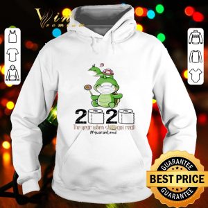 Turtles 2020 the year when shit got real quarantined Coronavirus shirt