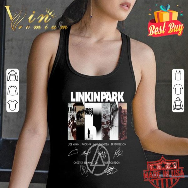 Logo Linkin Park band all signature shirt