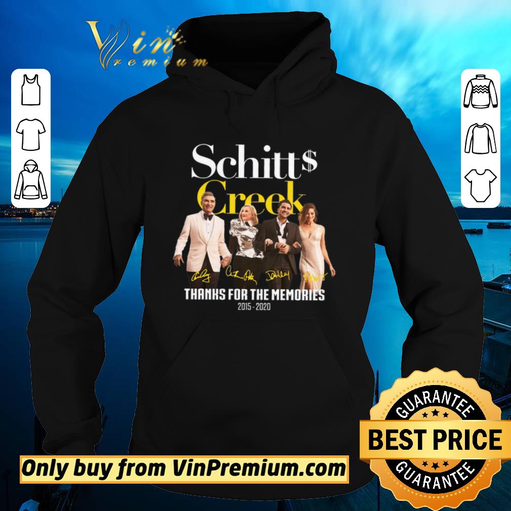 Hot Schitt Creek Signature Thanks For The Memories 2015 2020 shirt sweater ae938a6a hot schitt creek signature thanks for the memories 2015 2020 shirt sweater 4 - Hot Schitt Creek Signature Thanks For The Memories 2015 2020 shirt sweater