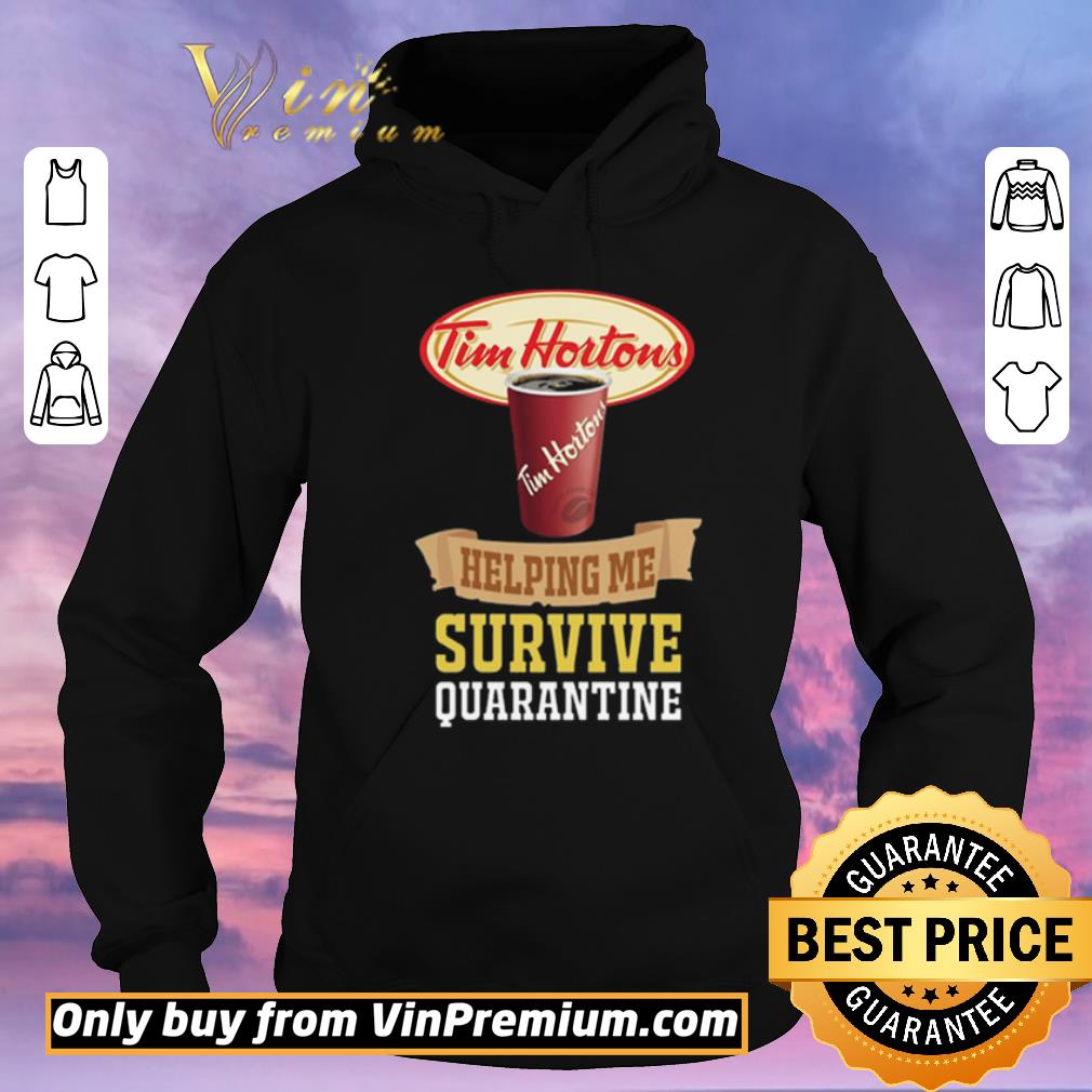 af5a7d28 pretty tim horton helping me survive quarantine for shirt sweater 4 - Pretty Tim Horton helping me survive quarantine For shirt sweater