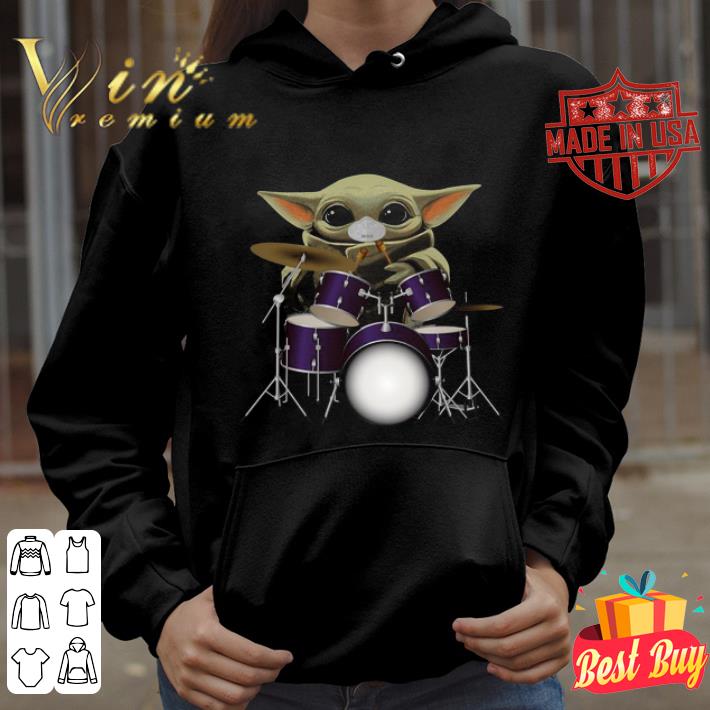 Baby Yoda mask drum Coronavirus shirt Baby Yoda mask drum Coronavirus shirt
