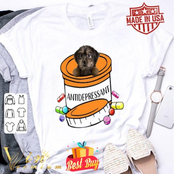 Yorkipoo Antidepressant shirt