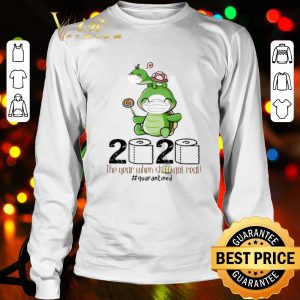 Turtles 2020 the year when shit got real quarantined Coronavirus shirt