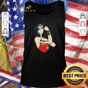 Pretty Strong Wonder Woman mask Nurse Coronavirus shirt 1