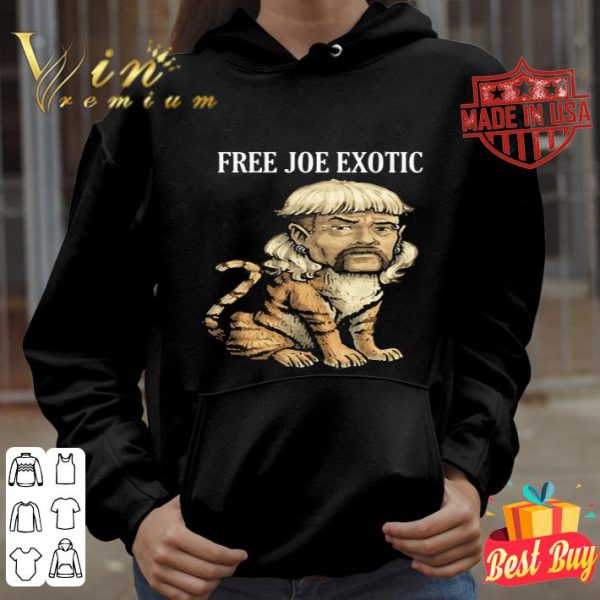 Free Joe Exotic mashup Tiger King 2020 shirt