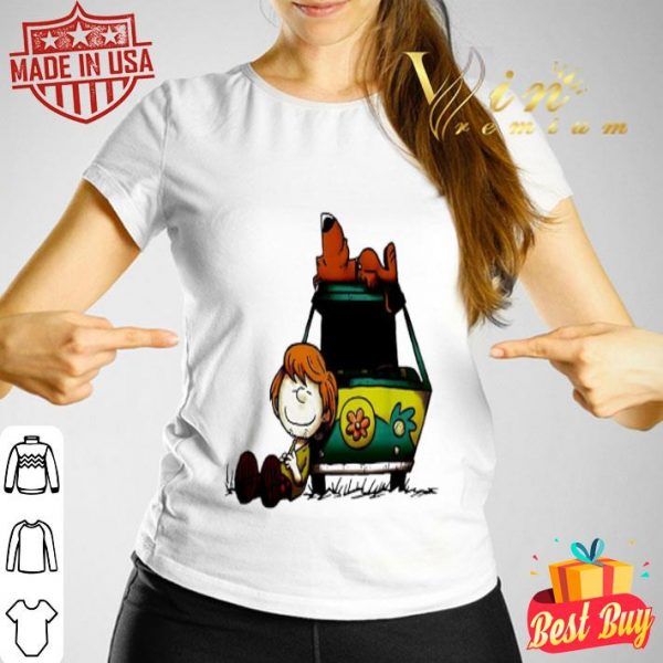 Shaggy Munchies and Snoopy mashup Scooby-Doo shirt