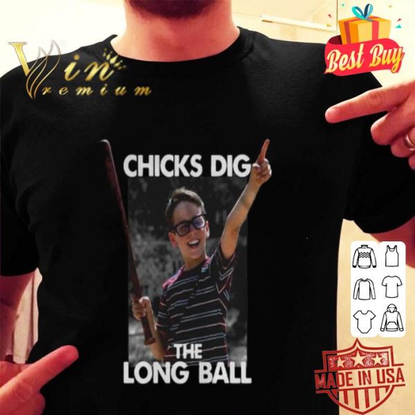 The Sandlot Michael Squints Palledorous Chicks Dig The Long Ball shirt