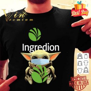 Baby Yoda Mask Ingredion Incorporated shirt