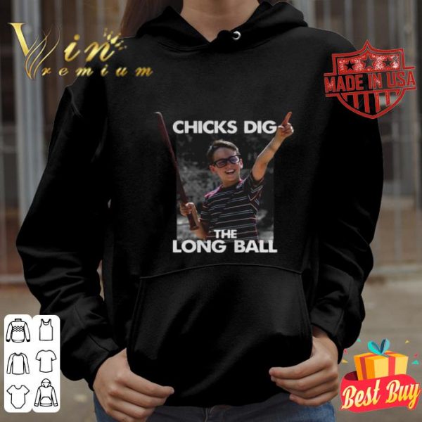 The Sandlot Michael Squints Palledorous Chicks Dig The Long Ball shirt