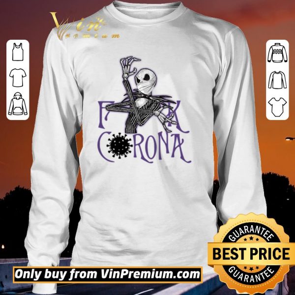 Hot Jack Skellington fuck corona shirt sweater
