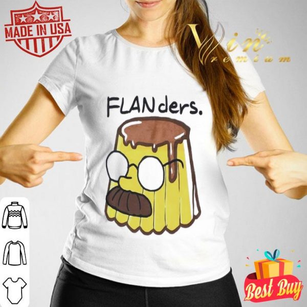 Flan cake Ned Flanders Simpsons shirt